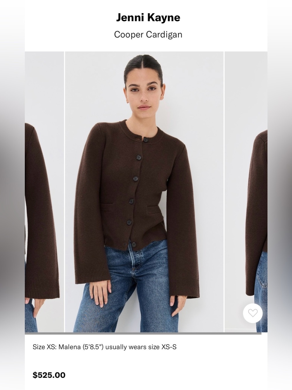 Jenni Kayne cashmere Cooper Cardigan